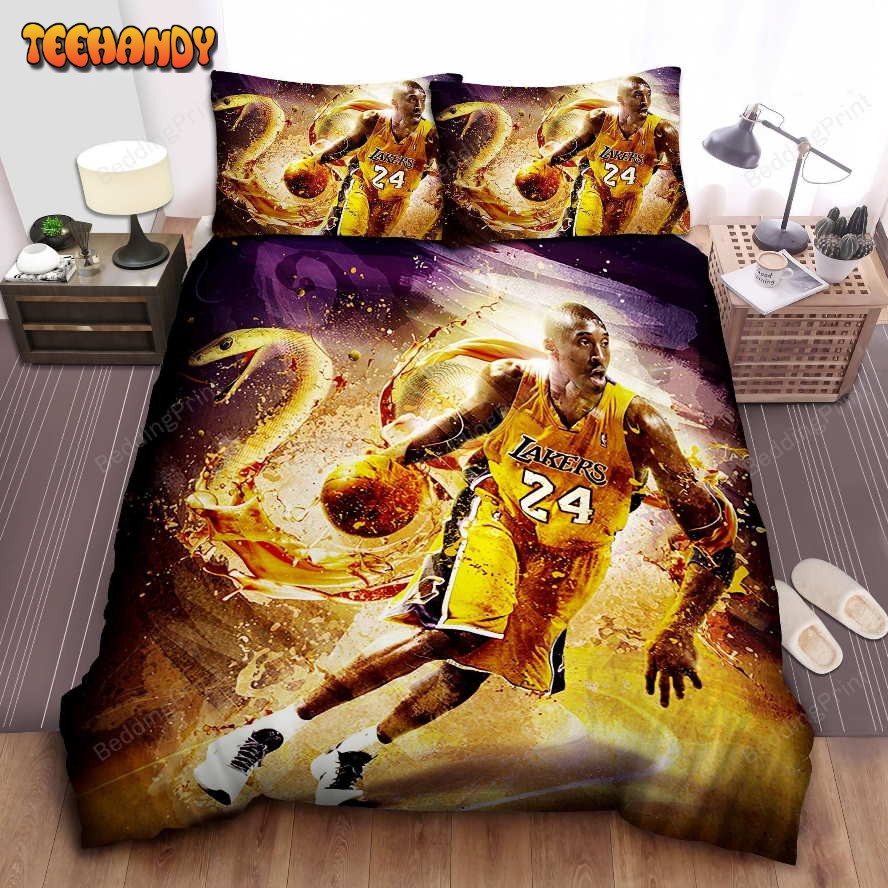 Kobe Bryant Is The Black Mamba Bedding Set