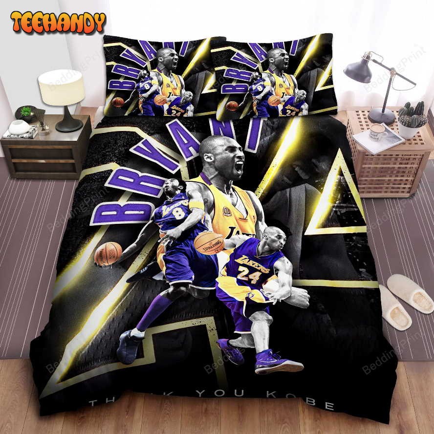 Kobe Bryant Tribute Bedding Set