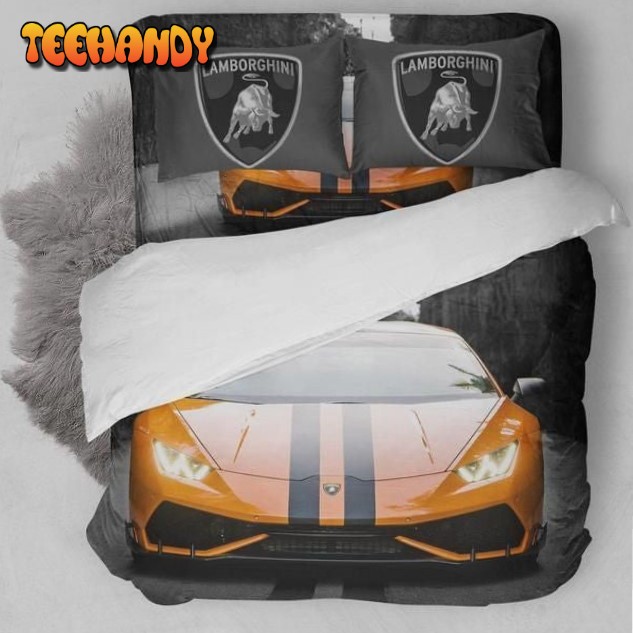 Lamborghini Palm Beach Car Bedding Set