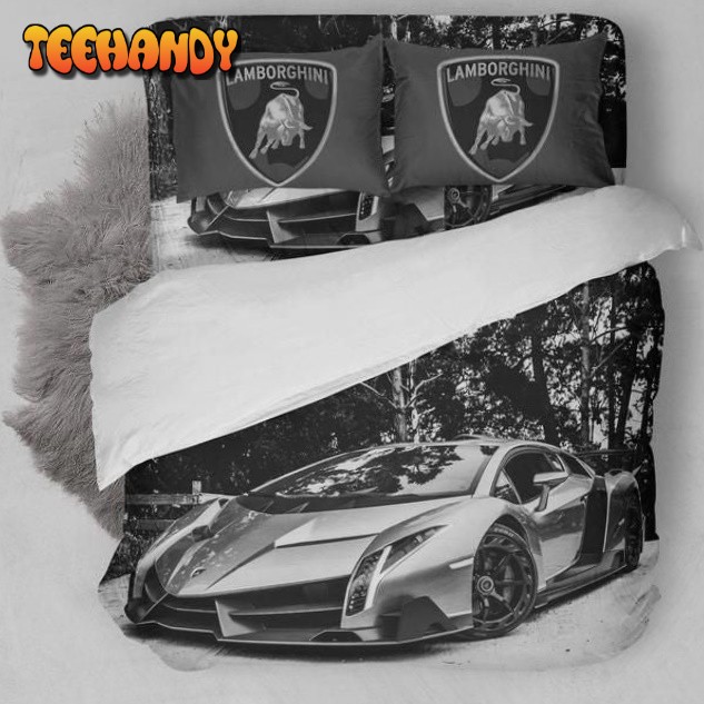 Lamborghini Veneno Car Bedding Set