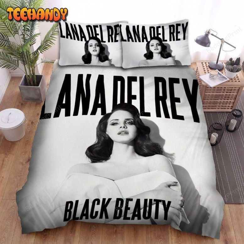 Lana Del Rey Black Beauty Duvet Cover Bedding Sets