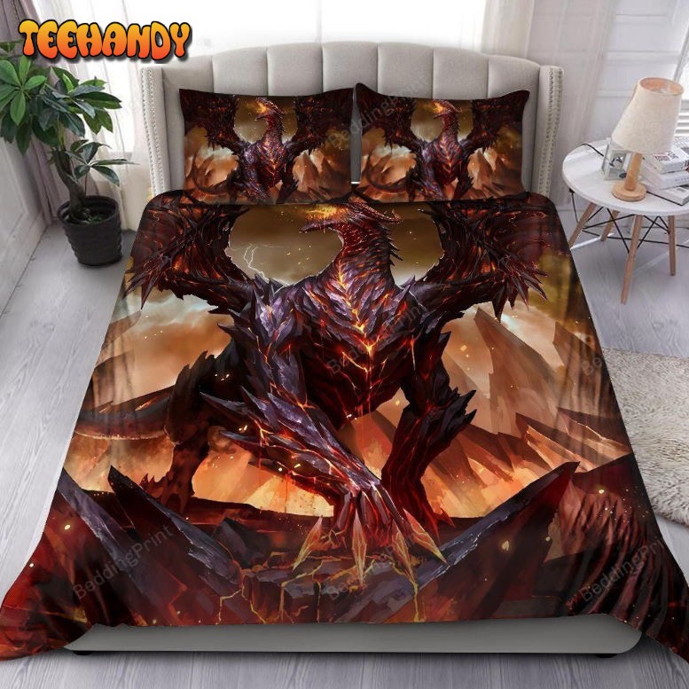 Lava Dragon Duvet Cover Bedding Sets