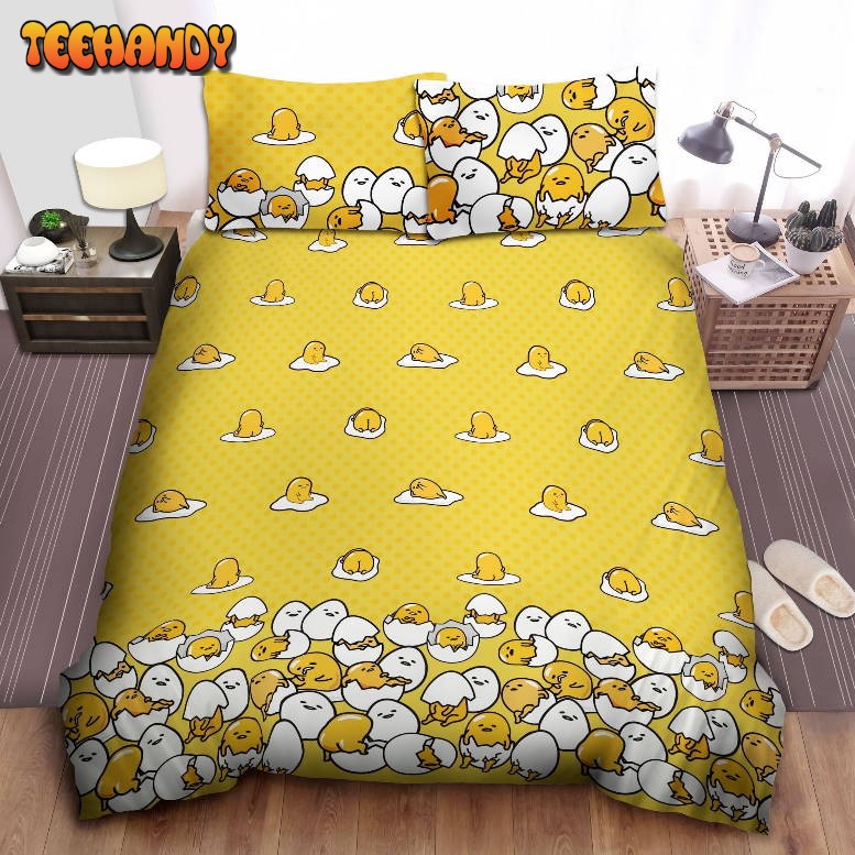 Lazy Egg Cute Figures Duvet Cover Bedding Sets