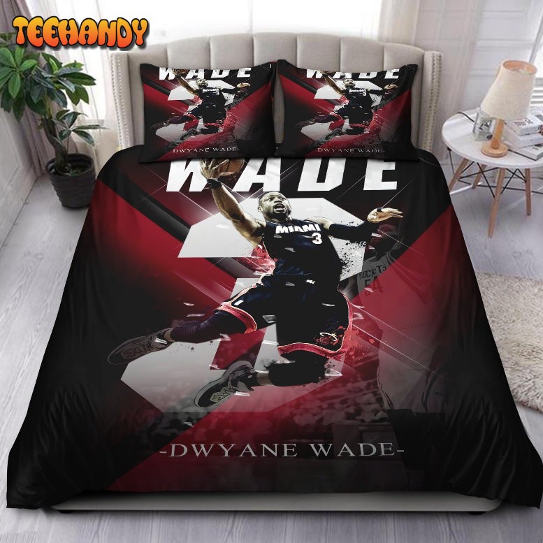 Legend Dwyane Wade Miami Heat NBA 56 Bedding Sets