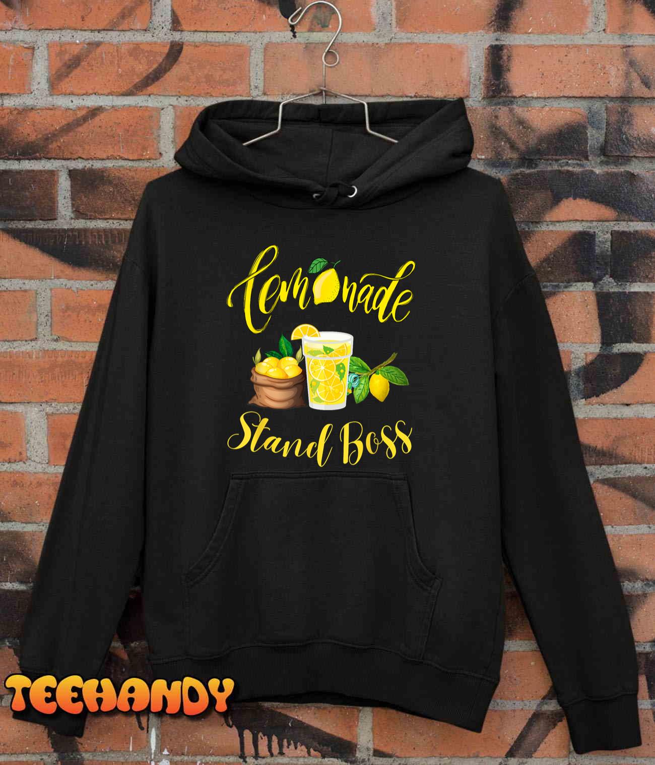 Lemonade Stand Boss Funny lemonade summer T-Shirt