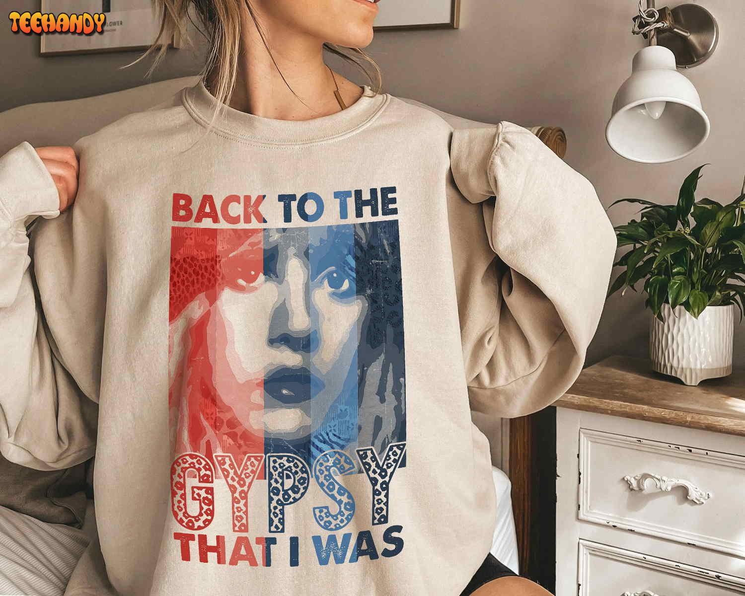 Leopard Stevie Nicks Shirt, Back to the Gypsy That I Was Rock Music T-shirt