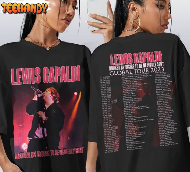 Lewis Capaldi Music Tour Shirt, To Be Heavently Sent Tour Sweatshirt