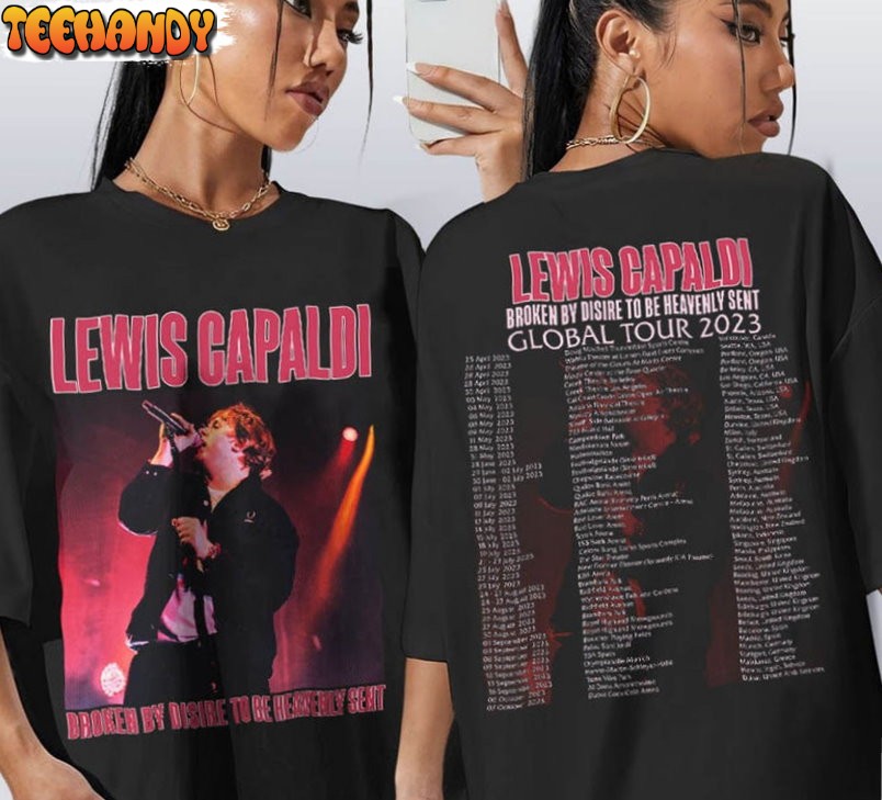 Lewis Capaldi Music Tour Shirt, To Be Heavently Sent Tour Sweatshirt