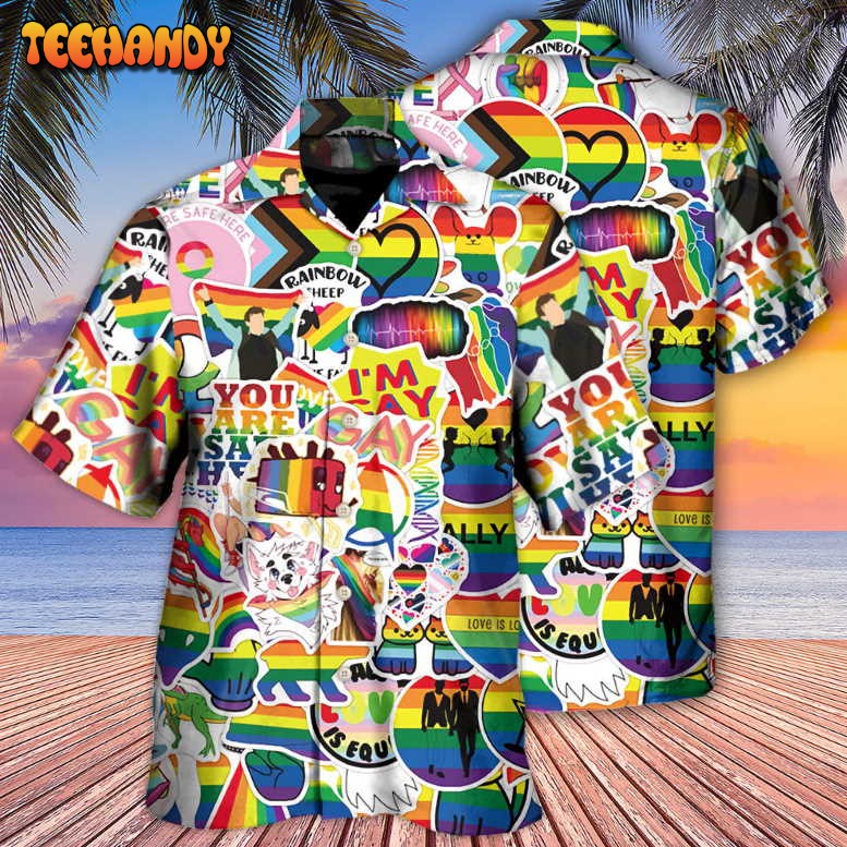 LGBT Rainbow I’m Gay Hawaiian Shirt