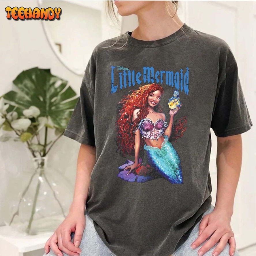 Little Mermaid Comfort Shirt, Black Girl Magic Comfort Shirt, Little Black Mermaid T Shirt