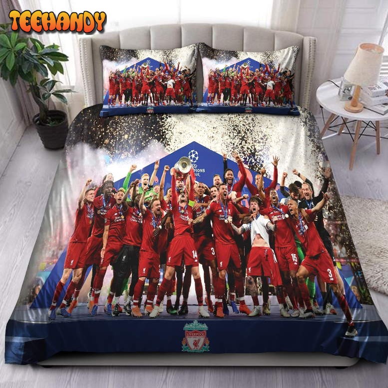 Liverpool Winners UEFA Champions League 2019 Bedding Sets