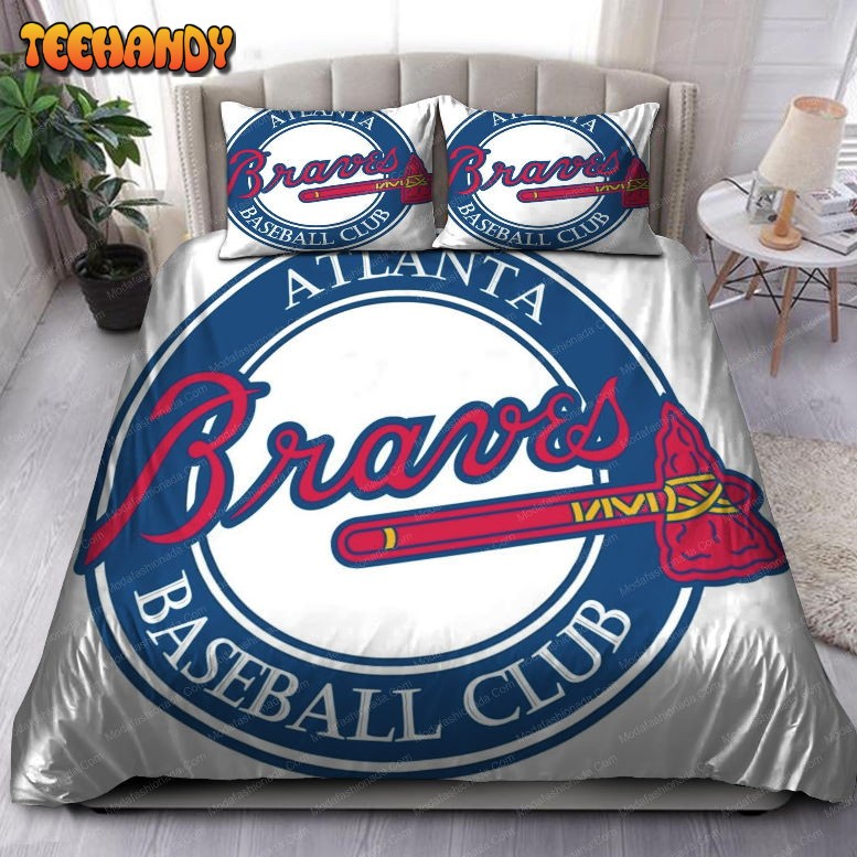 Logo Atlanta Braves MLB 52 Bedding Sets