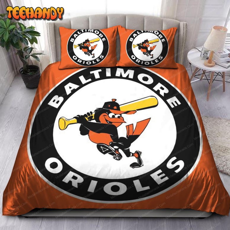 Logo Baltimore Orioles MLB 55 Bedding Sets