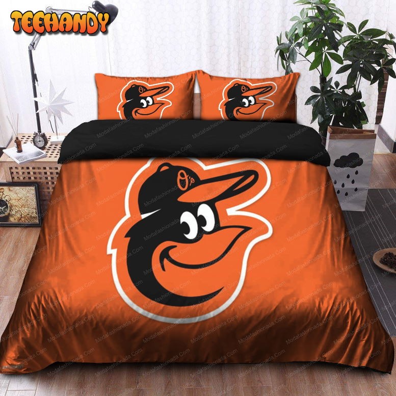 Logo Baltimore Orioles MLB 60 Bedding Sets