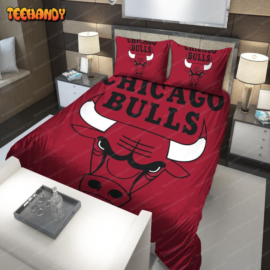 Logo Chicago Bulls NBA 198 Bedding Set