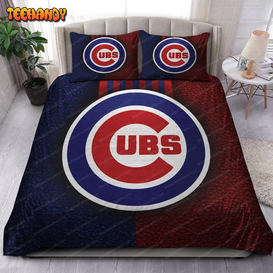 Logo Chicago Cubs MLB 65 Bedding Set