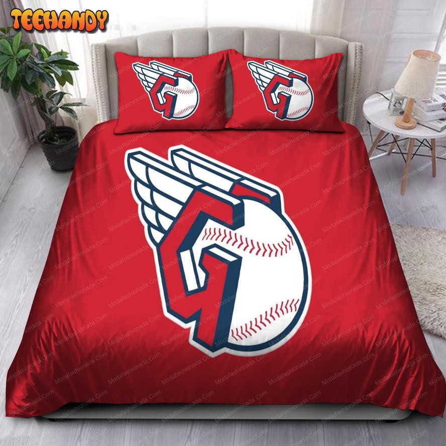 Logo Cleveland Guardians MLB 86 Bedding Set