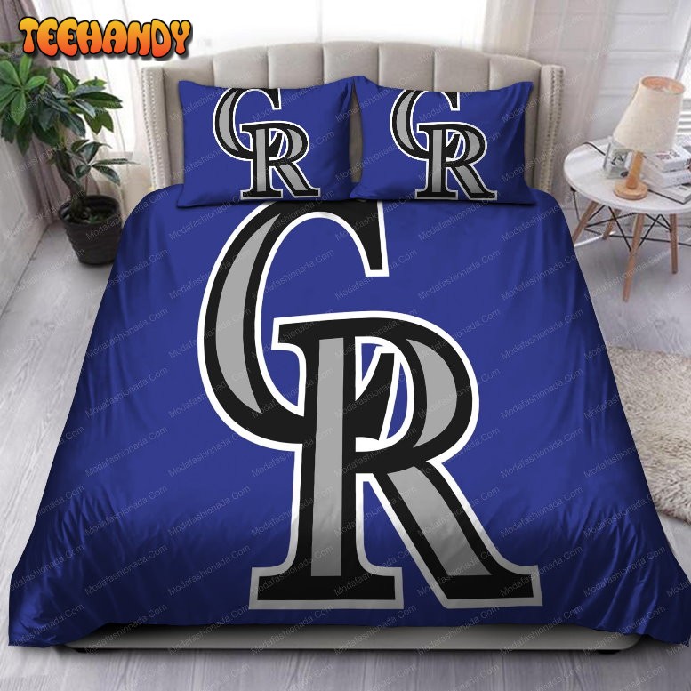 Logo Colorado Rockies MLB 94 Bedding Set