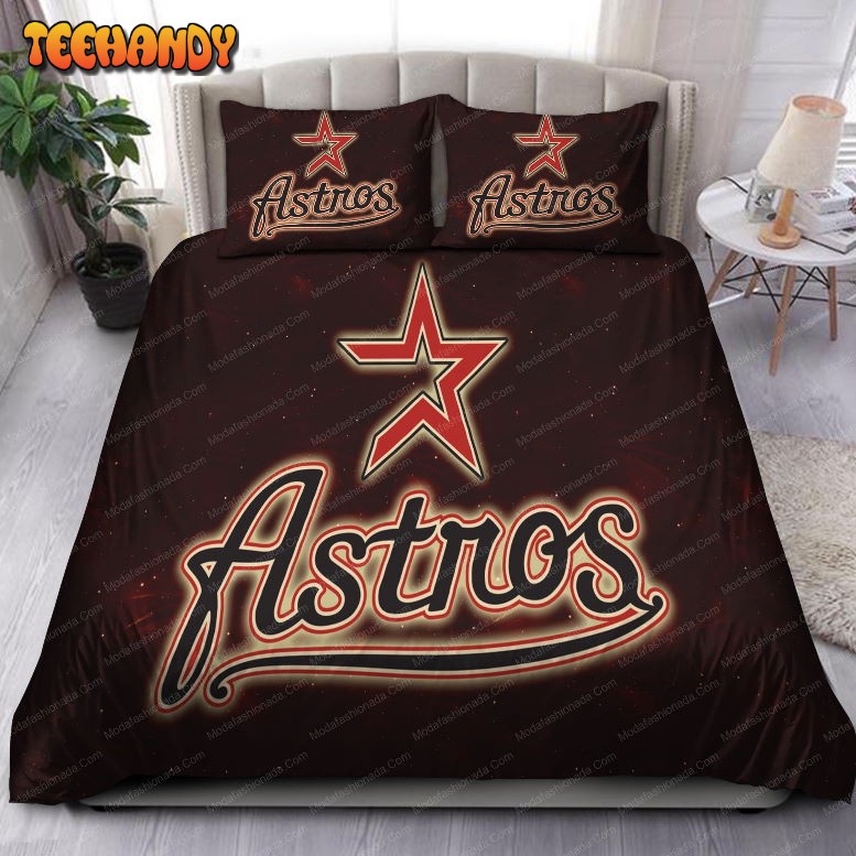 Logo Houston Astros MLB 105 Bedding Set