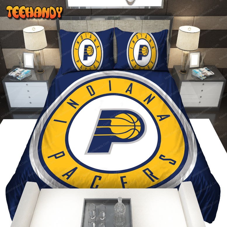 Logo Indiana Pacers NBA 235 Bedding Set