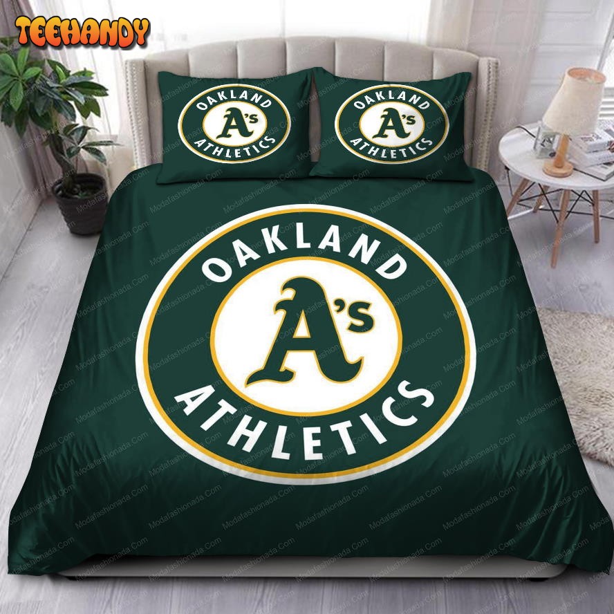 Logo Oakland Athletics MLB 138 Bedding Sets