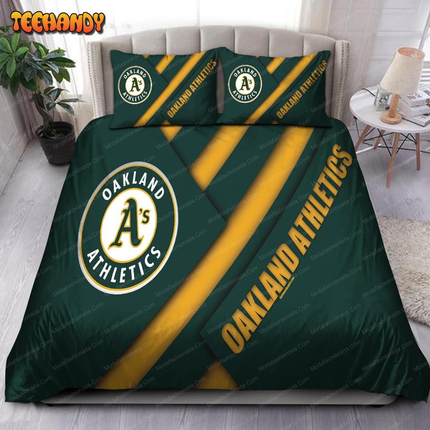 Logo Oakland Athletics MLB 140 Bedding Sets