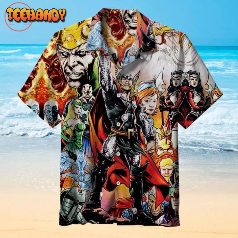 Loki and Thor Hawaiian Shirt