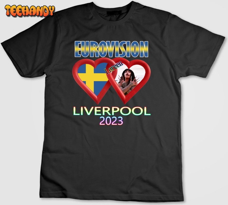 Loreen Eurovision 2023 Liverpool Winner Memory Unisex T Shirt