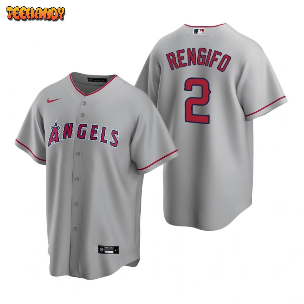 Los Angeles Angels Luis Rengifo Gray Road Replica Jersey