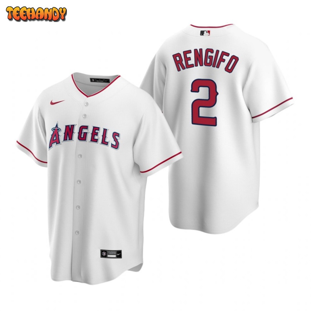 Los Angeles Angels Luis Rengifo White Home Replica Jersey