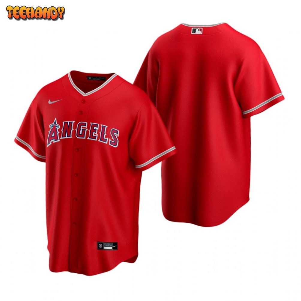 Los Angeles Angels Team Red Replica Alternate Jersey