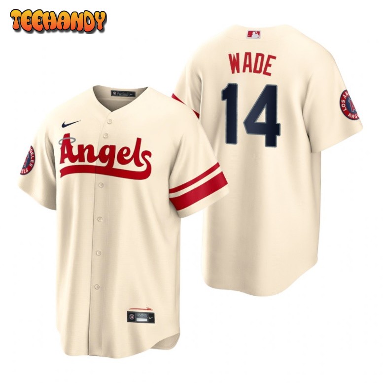 Los Angeles Angels Tyler Wade Cream 2022 City Connect Replica Jersey