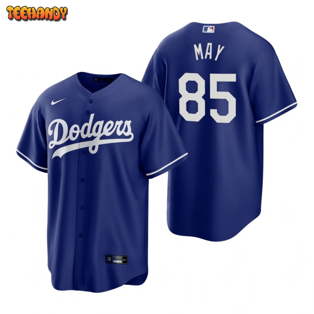 Los Angeles Dodgers Dustin May Royal Alternate Replica Jersey