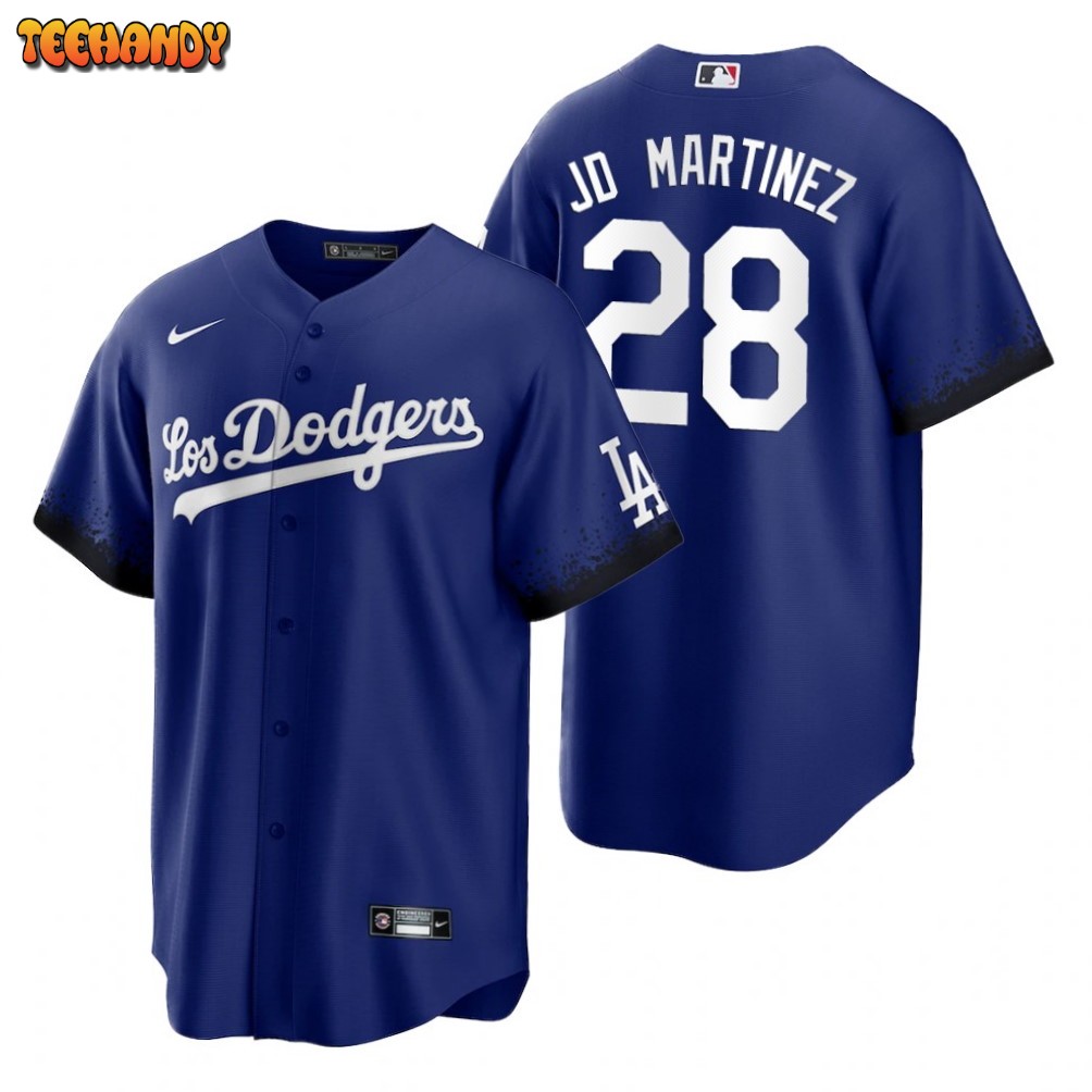 Los Angeles Dodgers J.D. Martinez Royal City Connect Replica Jersey