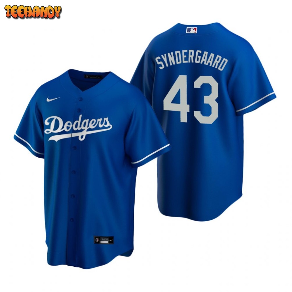 Los Angeles Dodgers Noah Syndergaard Royal Replica Alternate Jersey