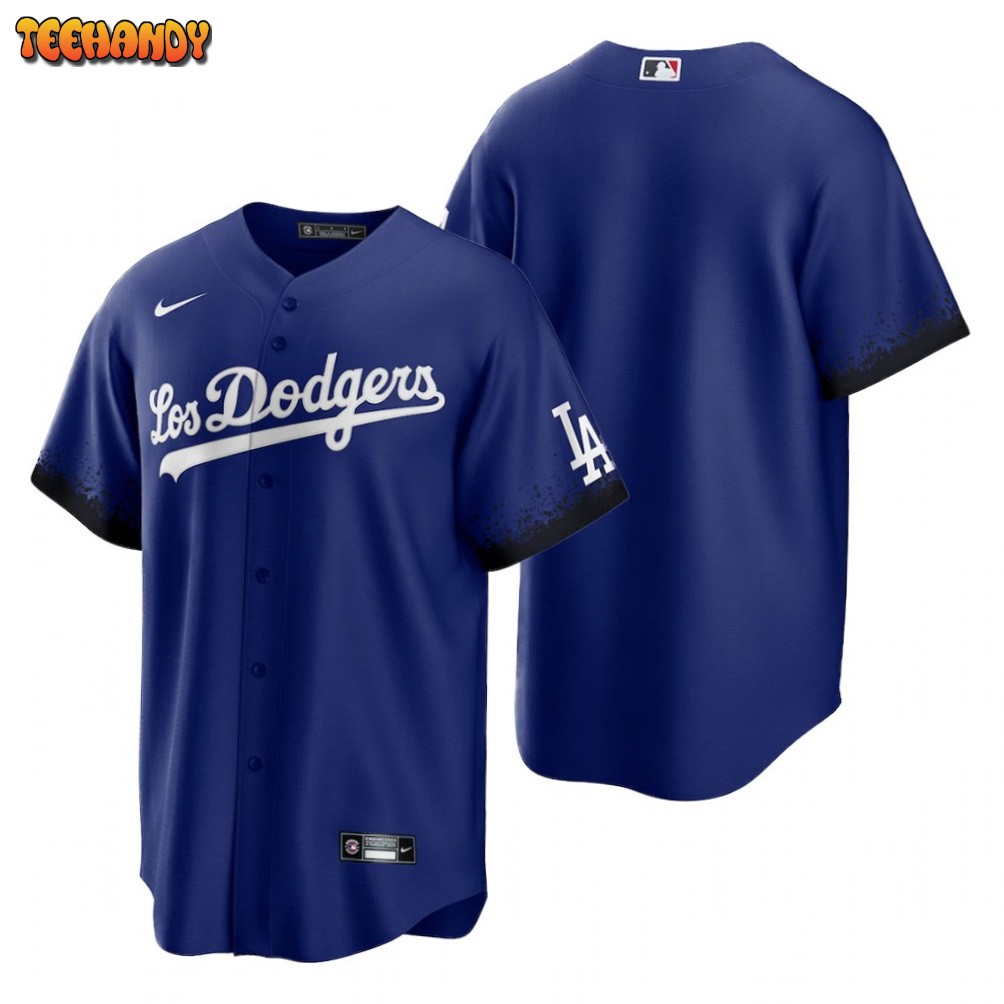 Los Angeles Dodgers Team Royal 2021 City Connect Replica Jersey