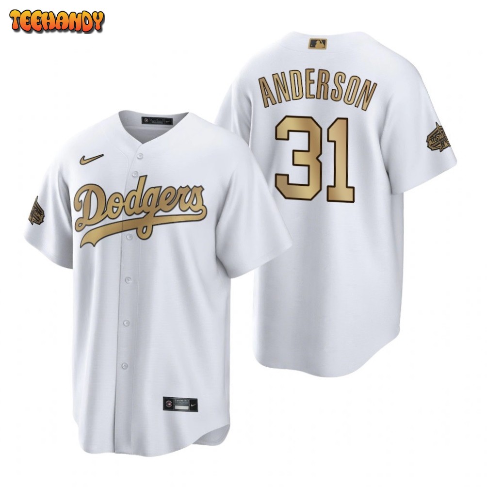 Los Angeles Dodgers Tyler Anderson White 2022 All-Star Game Replica Jersey