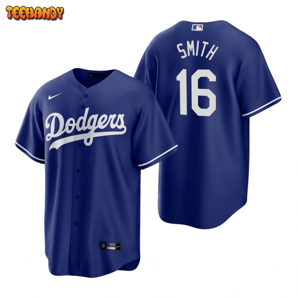 Los Angeles Dodgers Will Smith Royal Alternate Replica Jersey