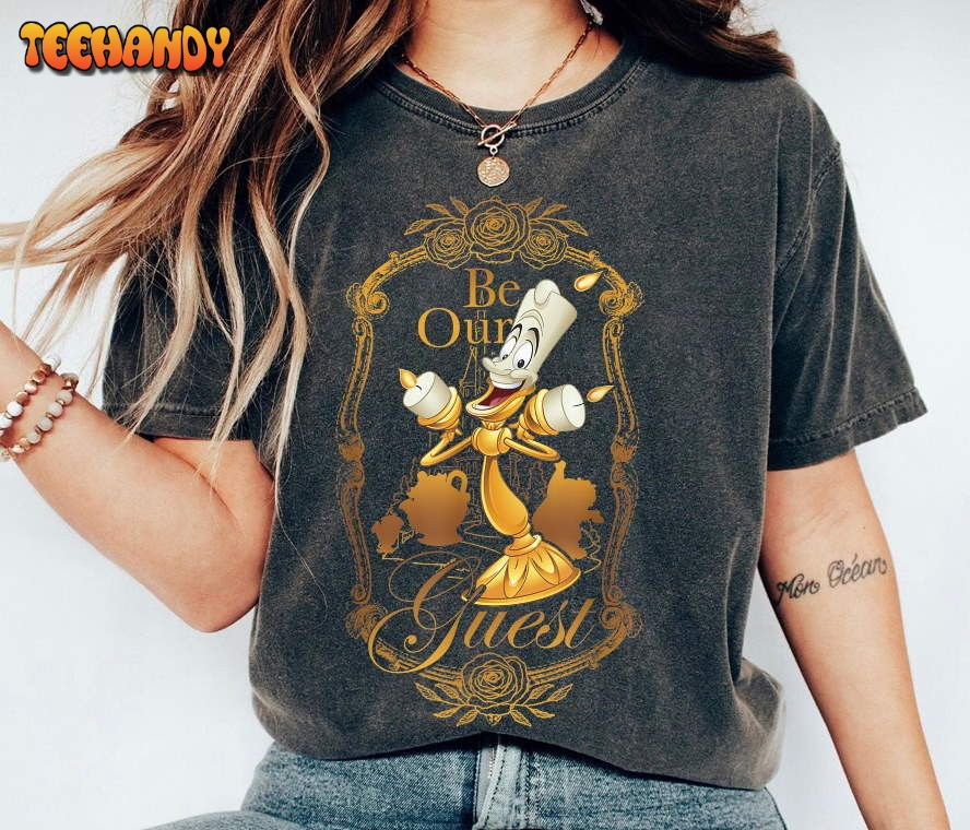 Lumiere Graphic Shirt, Be Our Guest T-Shirt, Beauty And The Beast Shirt