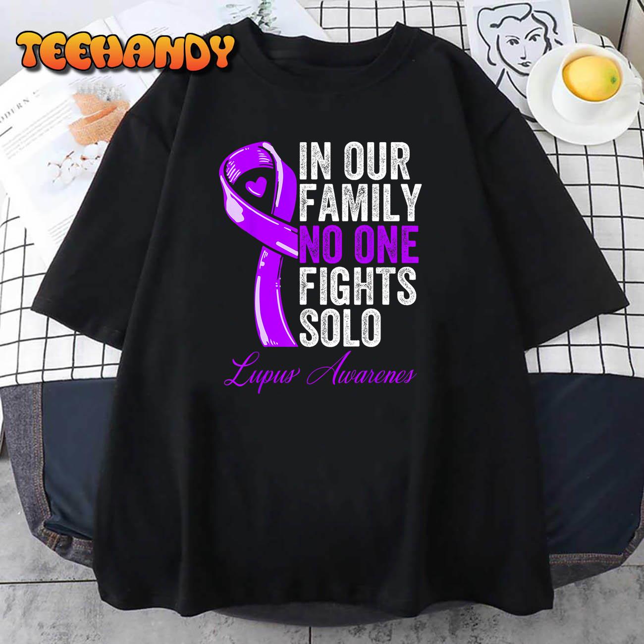 Lupus Health Support Family Women Lupus Awareness T-Shirt