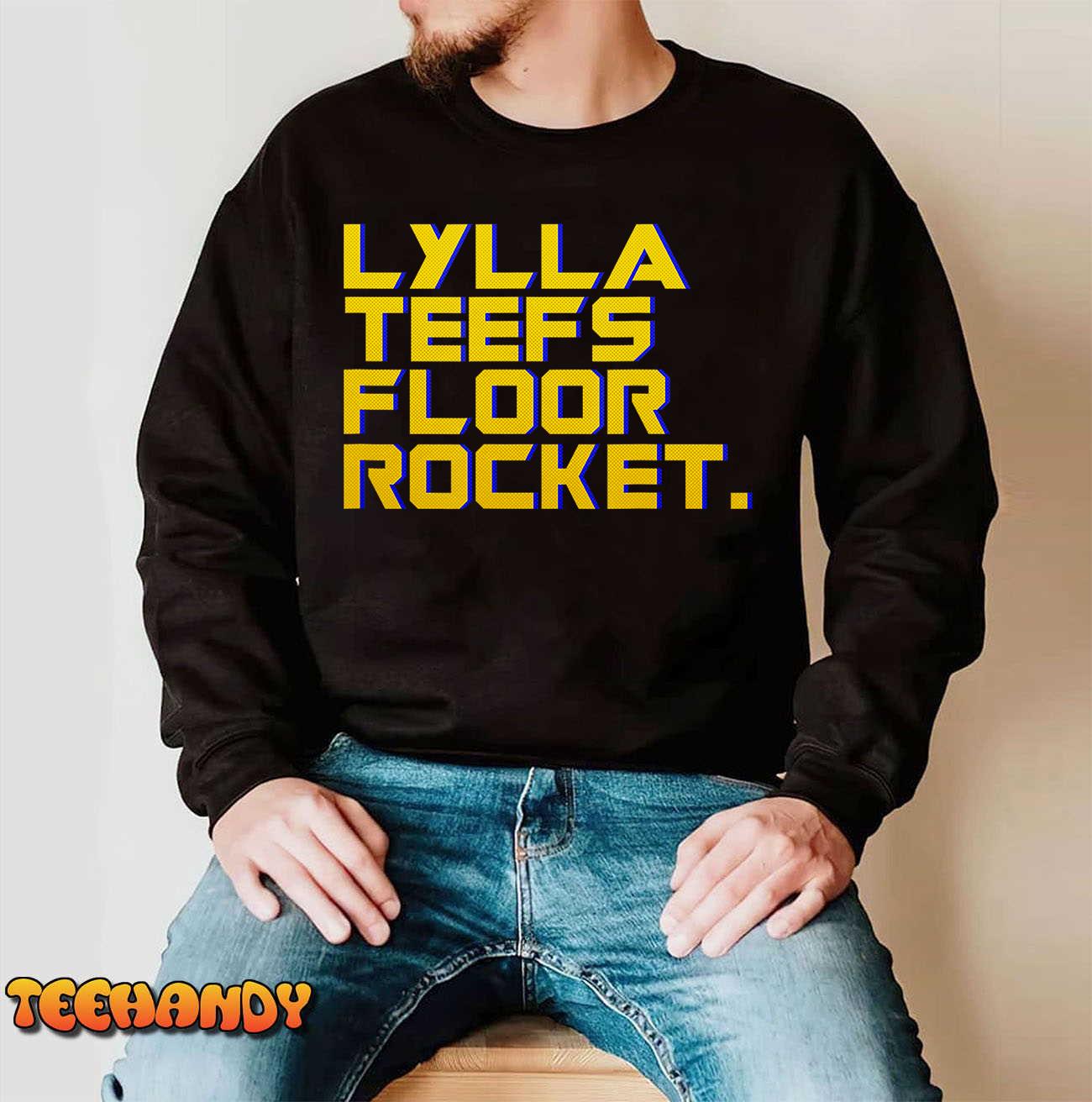 Lylla, Teefs, Floor & Rocket. – Vol 3 Retro Galaxy Style T-Shirt