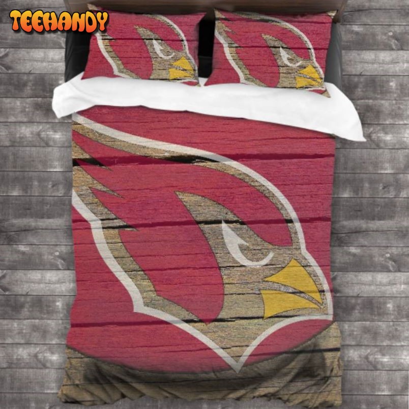 Machine Washable NFL Arizona Cardinals Logo Bedding Sets