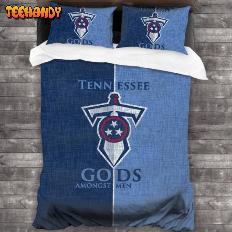 Machine Washable NFL Tennessee Titans Logo Bedding Sets