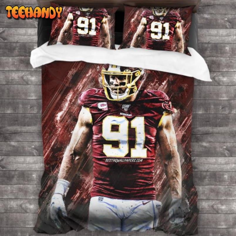 Machine Washable NFL Washington Redskins Football Team Logo Bedding Sets