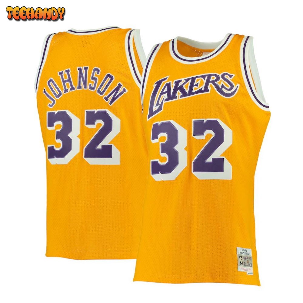 Magic Johnson Los Angeles Lakers Swingman Jersey