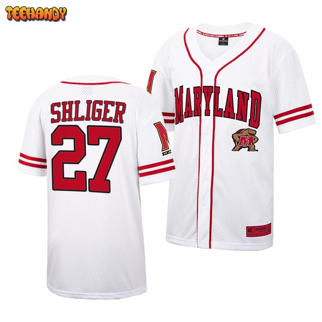 Maryland baseball jersey on sale