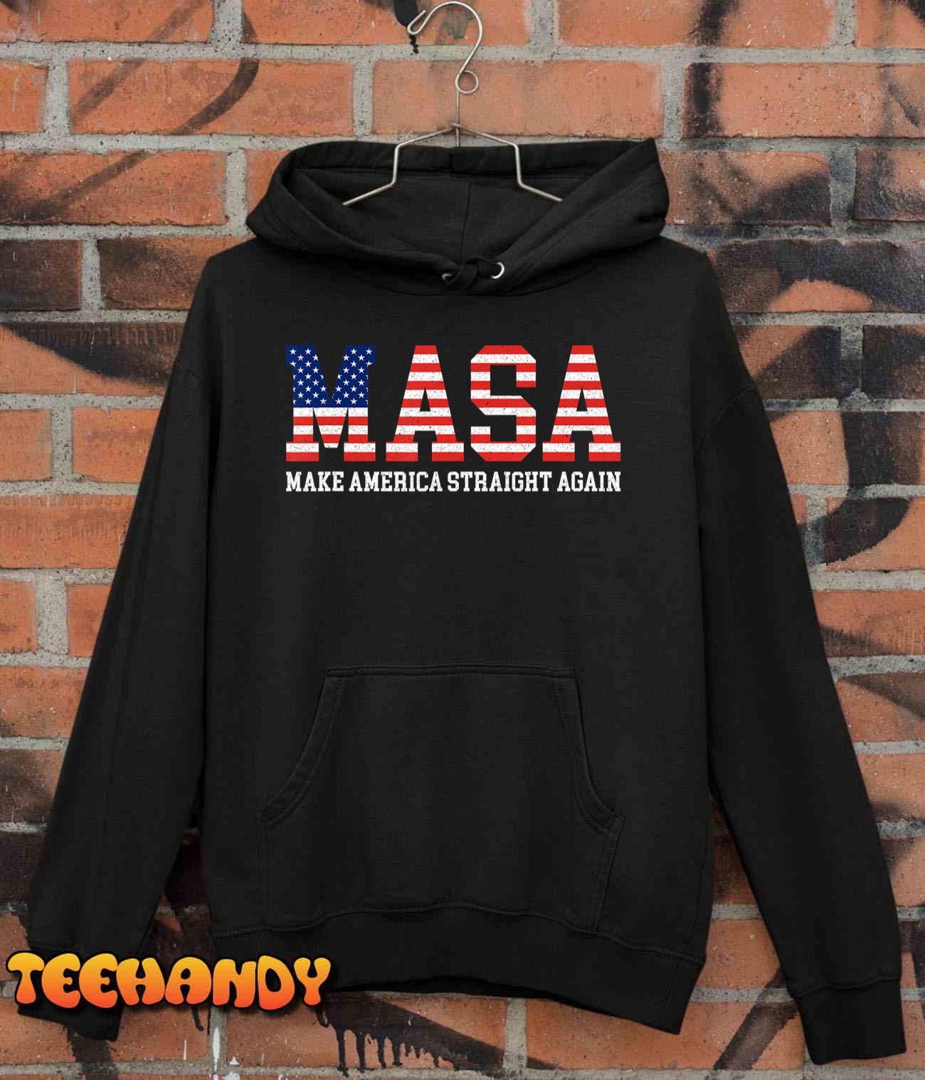 MASA Make America Straight Again T-Shirt