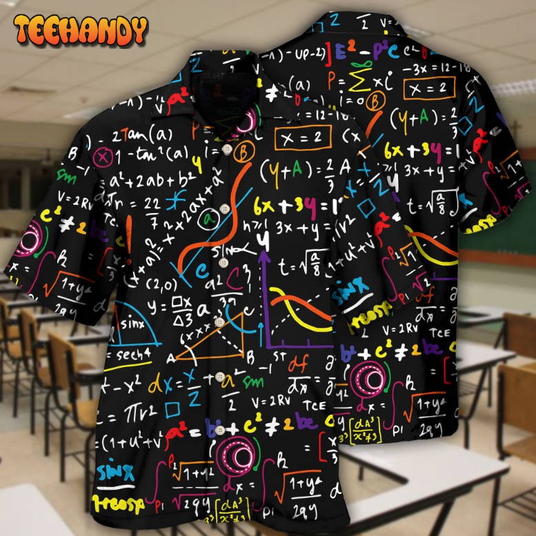 Math Basic Mathematics Style Hawaiian Shirt