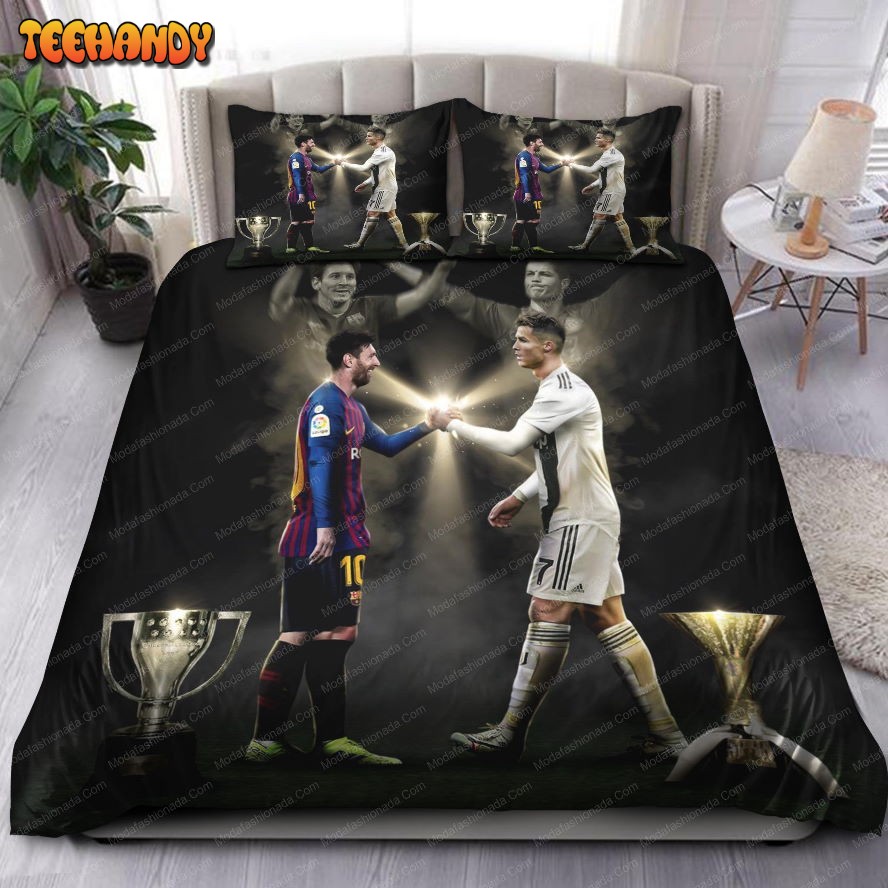 Memories El Clásico Cristiano Ronaldo And Lionel Messi Laliga 24 Bedding Sets