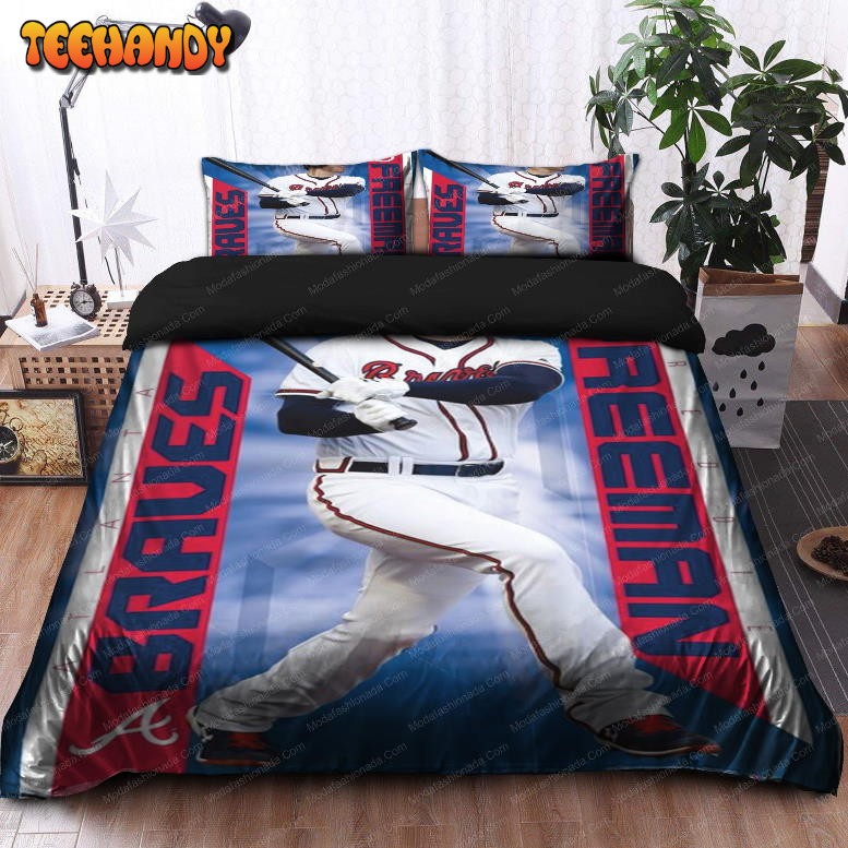 Memory Freddie Freeman Atlanta Braves MLB 41 Bedding Sets